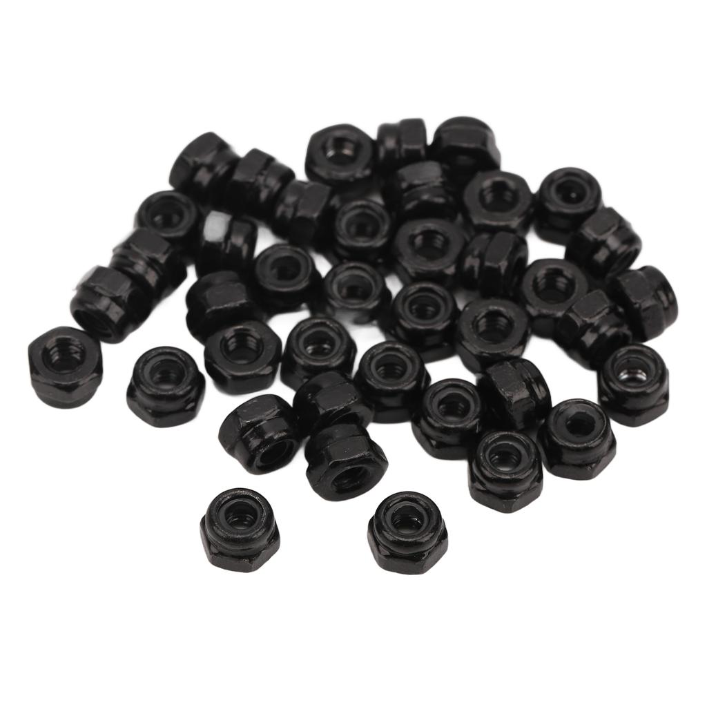 40Pcs RC Wheel Lock Nut Iron M2.5 Hex Accessory Set Kit for Traxxas 1 18 Climbing Car