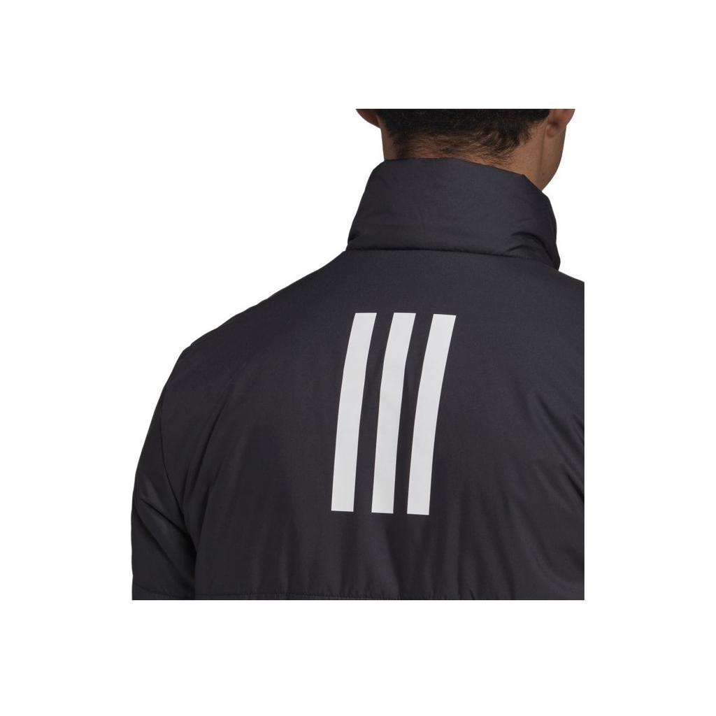 Adidas Logo Print Zip-Up Cotton Jacket Men Jackets Black HG8758