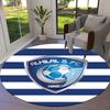 Al Hilal SFC Round Area Rug,Carpet Rug for Living Room Bedroom Sofa Playroom Decor,Non-slip Floor Mat