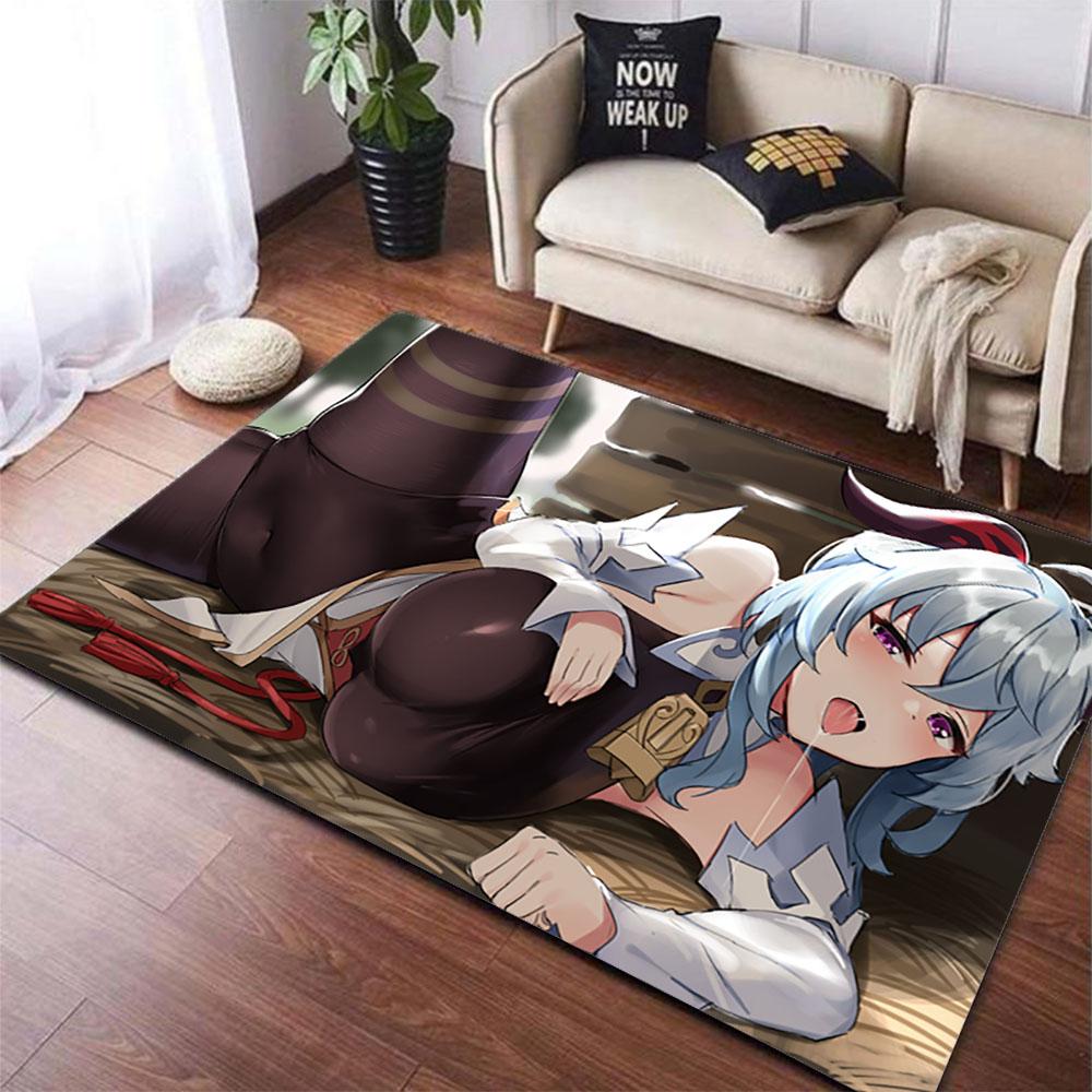 

Сексуальный нескользящий ковер Genshin Impact