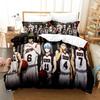 3D Anime Kuroko'S Basketball Printed Bed Set Duvet Cover Pillowcase Bedding Set Bed Linen Sheet Quilt Cover Full Queen King Size