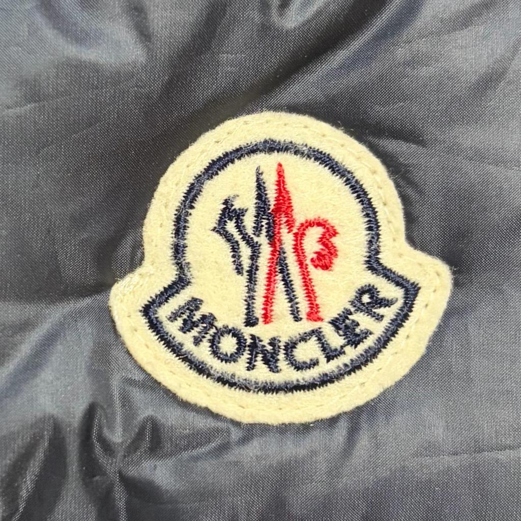 MONCLER 0 Women' HERMINE Down Jacket Navy Women's Size S Model 32093493390553048
