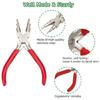 Handy and Practical Jewelry Pliers with Double Spring for Artistic Projects