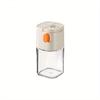 Glass Salt Dispenser: Salt Storage Unit,Kitchen Spice Distributor,Evenly Sprinkles Salt And Pepper,Waterproof And Durable,Perfect for Home Kitchen Use