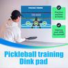 Tappetino per allenatore di pickleball per interni ed esterni Resistente all'usura Adesivo forte Installazione semplice Aiuto per rimbalzo per pratica a parete