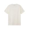 Emporio Armani SS24 Logo Embroidered Crew Neck Short Sleeve T-Shirt Men tops Vanilla 3D1TG8-1JOCZ-01A1