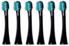 Panasonic Sonic Vibration Toothbrush Replacement Brush Ion Dense Ultra-Fine Bristle Brush EW0913-K Black 2 Pieces X 3 Sets (6 Pieces In Total)