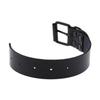 Punk Gothic Black Metal Unisex Simple Wide Big Leather Bracelet Bangle