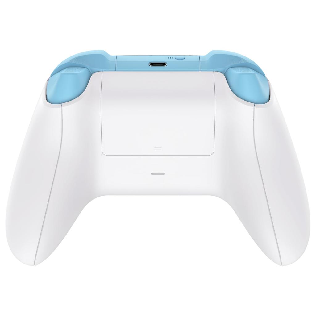 EXtremeRate Vollschalen-Tastenset für Xbox Series X S Ersatz-Seitenleisten-Griffe Vorder- und Rückschalenabdeckung für Xbox Core Wireless Controller Nicht &