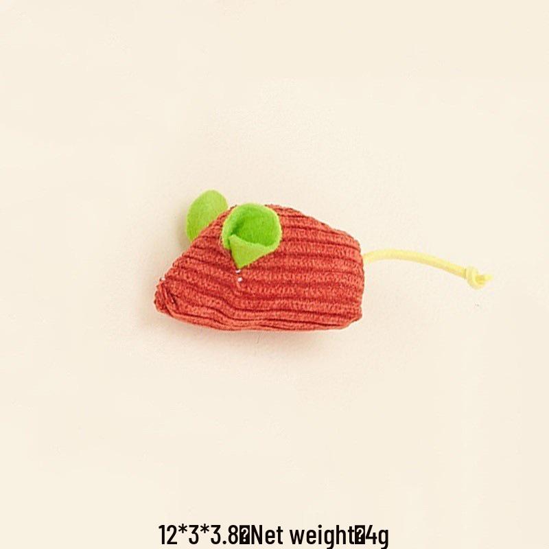 Cat Toy Set: Plush Feather Mouse Molar & Bite-Resistant