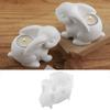 Flexible Silicone Mold Rabbit Shape Silicone Candlestick Moulds Suitable for Creating Decorative Candle and Resin Crafts
