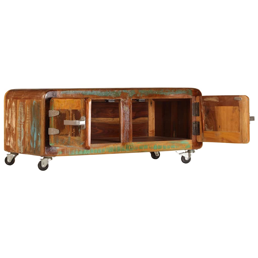 Coffee Table 85 X 55 X 40 Cm Solid Reclaimed Wood