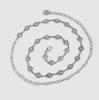 Women's High-end Waist Chain Women's Retro Belt Versatile Rhinestone Waist Chain Butterfly Flower Women's Waist Chain