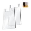 Couch Wandabstandhalter 2 Stück Klarer Acrylstopper Bett Wandpuffer Für Steckdose Schlafsofa Schrank Wohnung Zuhause Hotel Boden Schlafzimmer