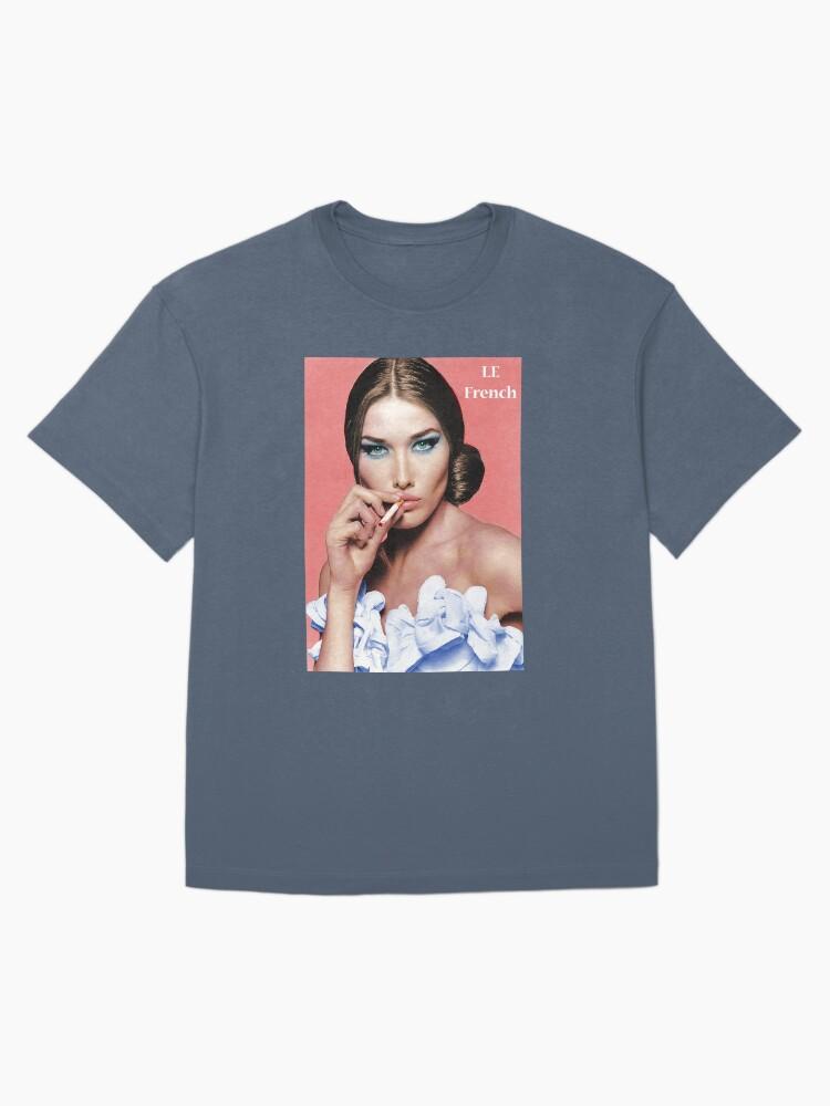 Françoise Hardy Le French Carla Bruni Oversized T-Shirt