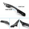 Carbon Fiber LHD RHD Car Interior Door Handle Armrest Panel Trim For BMW 5 Series F10 F11 520i 523i 525i 528i 535i 520d