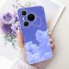For Huawei Pura 70 Clear Case Aesthetic Luxury Cute Fashion Flowers Funny Painted Casing For Huawei ADY-LX9 ADY-AL00