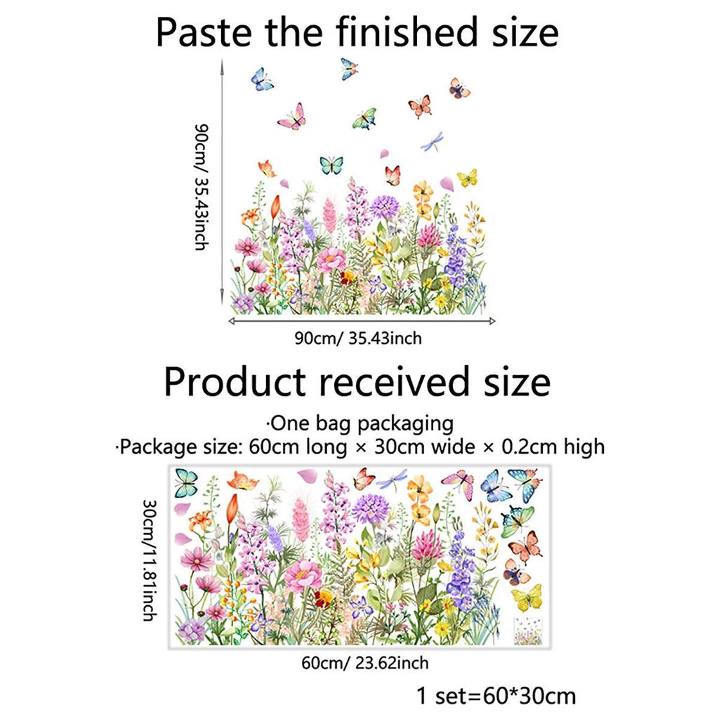 Blumen Fensteraufkleber Buntes Blumenbouquet Statisch Doppelseitiger Fensteraufkleber Wiederverwendbar Pflanzen Fensteraufkleber Abnehmbar Für Zuhause