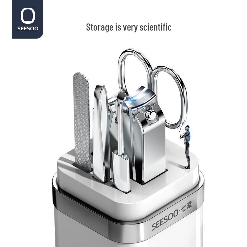 Seesoo Vertical 6-Piece Nail Clipper Set