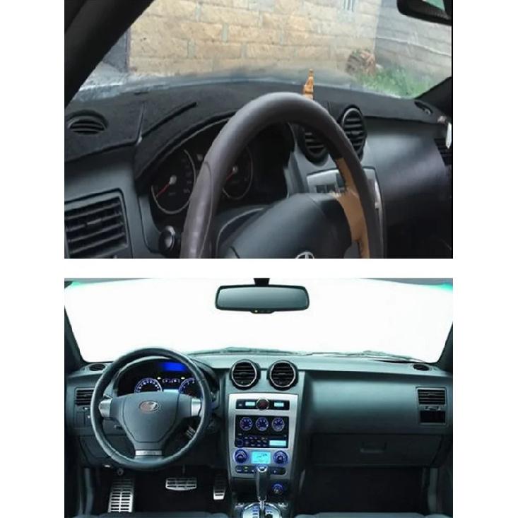 Für Hyundai Tiburon V6 Coupe II GK GS 2002-2008 Armaturenbrettabdeckung Armaturenbrett-Pad Armaturenbrettmatte Schmutzabweisende Verzierungen