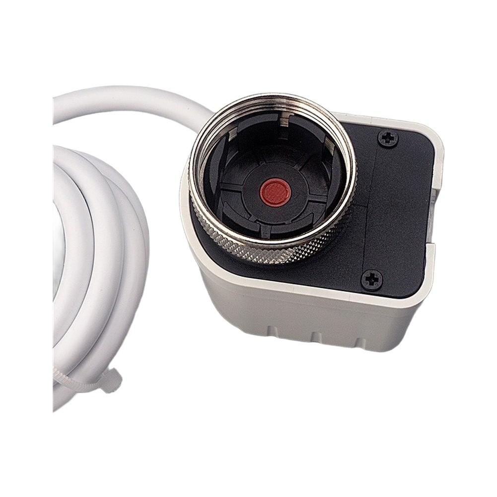 230V 4-Wire Thermal Actuator With Water Pump Linkage, Smart Electric Valve For Floor Heating Systems, M30x1.5 Thread