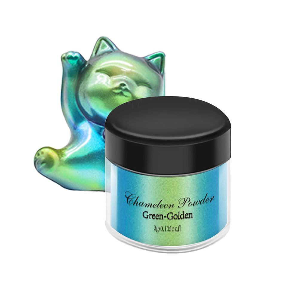 20Colors 3g Chameleon Mica Powder Color Shift Pigment Powder for Epoxy Resin Painting Soap Making Bath Bombs Candle Making Slime