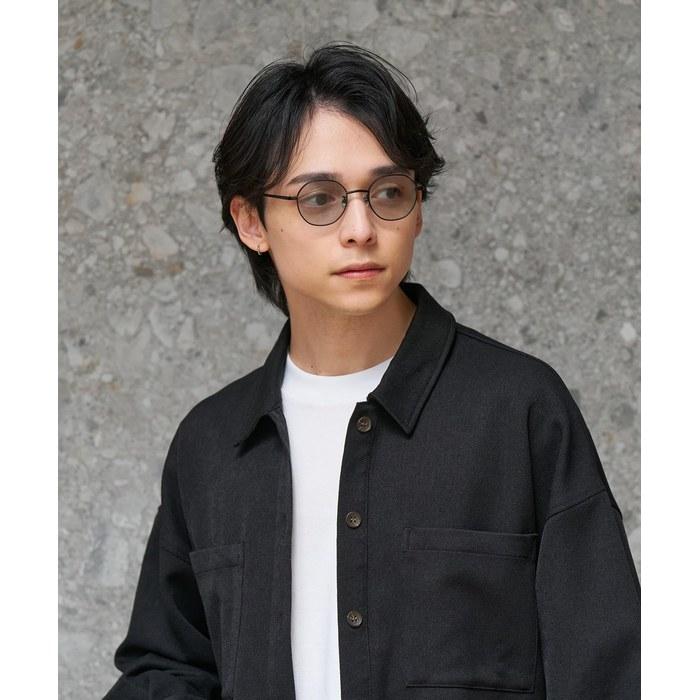 [Zoff] SUNCUT Glasses/UV100% Cut Boston Type Sunglasses (Black (Matte) ZL262G01_14F2) Small Size