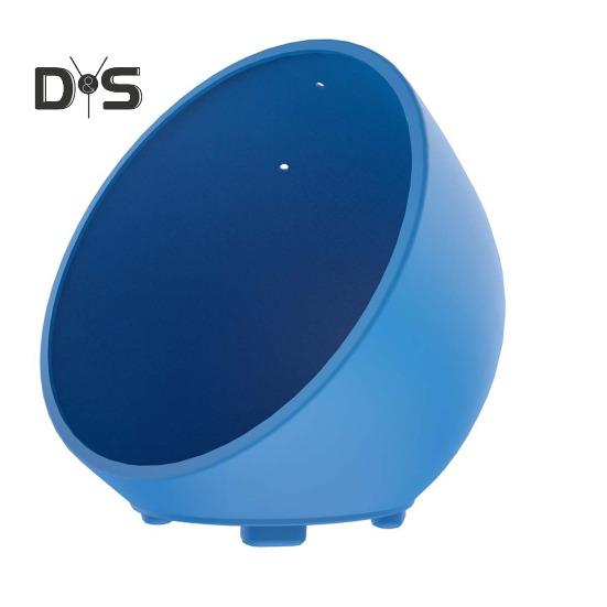 

Силиконовый защитный чехол для Echo Spot 2024, противоударный, устойчивый к падениям и царапинам, полная защита синий