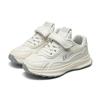 Warrior Fashion Simple Trendy Versatile Low-Top Casual Shoes Kids Sneaker Beige WZTH-130911