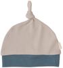 Organic Top Knot Light Size L'ovedbaby Hat, Baby, Sd-384, Gray/Sky, 0-3M (0-3 Months)