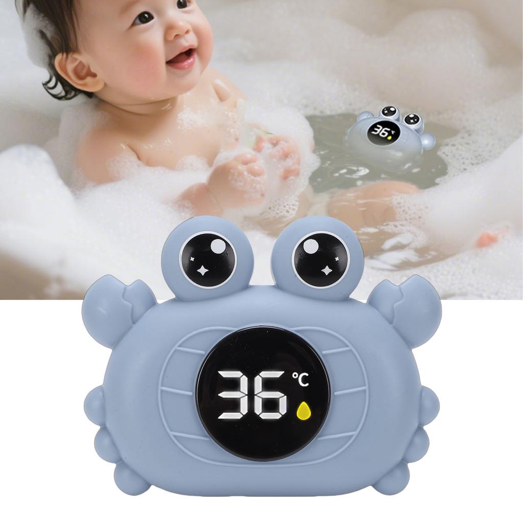 Bath Thermometer Auto Power Off IP67 Water Proof Bathtub Thermometer with Accurate Readings Alerts for Swimming Pool