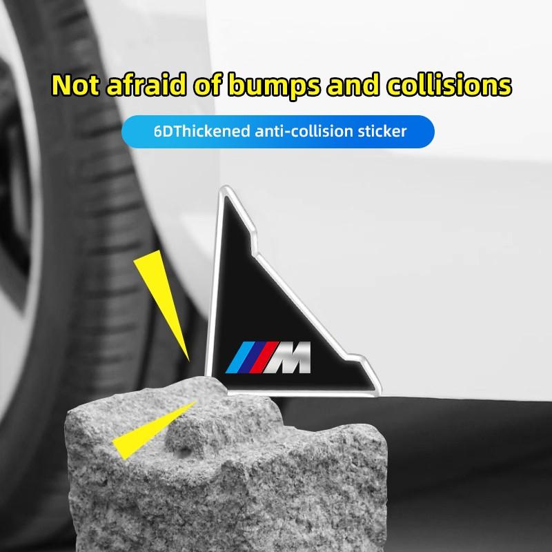 HEQW2 2/4Pcs Silicone Car Door Corner Cover Anti-scratch Stickers For BMW G80 G06 G07 G42 G14 G15 G16 F82 F20 F21 F83 M2 M3 M4 M5 M8