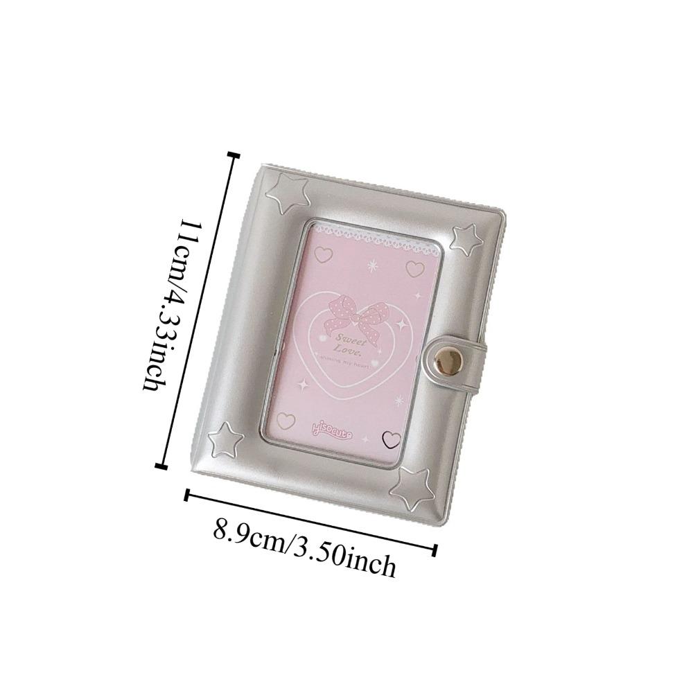 3in ID Photo Korean Photocard Holder Decoration Idol Photo Card Idol Card Display Protector PVC Card Cover Korean Style