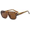 STORY Classic Square Sunglasses Men Women Luxury Brand T Design Fashion Blue Lens Oversized Pilot Sun Glasses 3793N