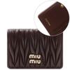 25FW Women's Matelassé Card Wallet (5MC103 AFPP F0NBL 25F)