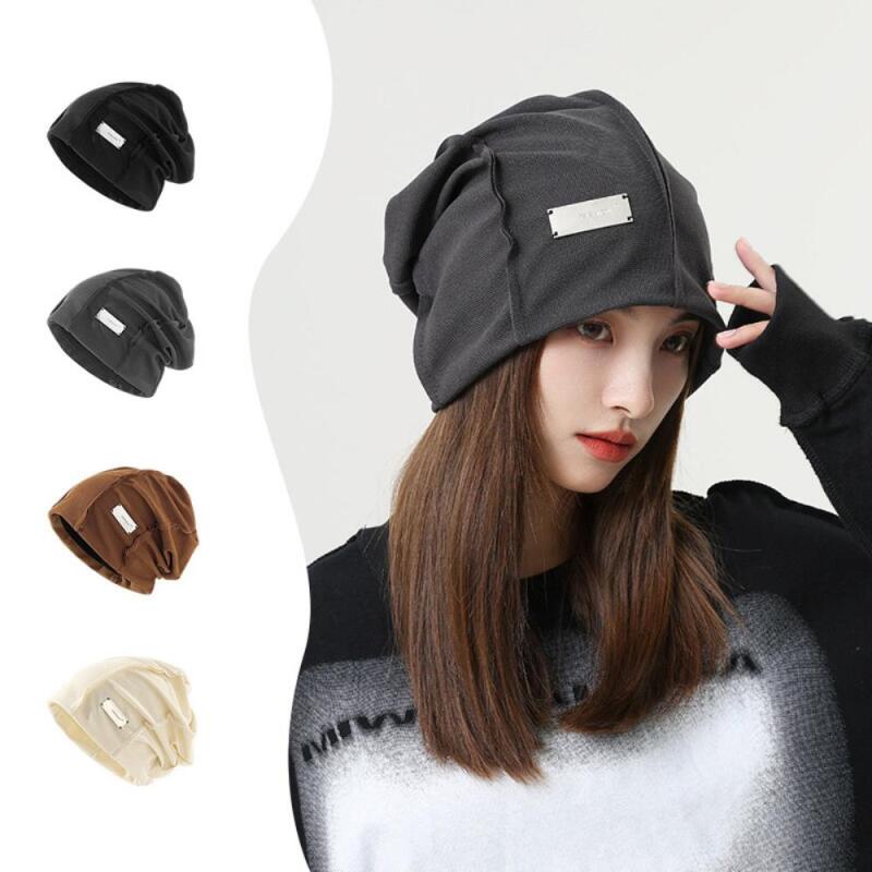 

Women s Decorative Point Casual Grunge Beanie C7905_Black