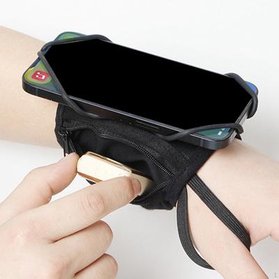 Armband-Telefonhalter-Gurt, um Grad drehbar, mit Schlüssel, Laufarmband, Armtasche für