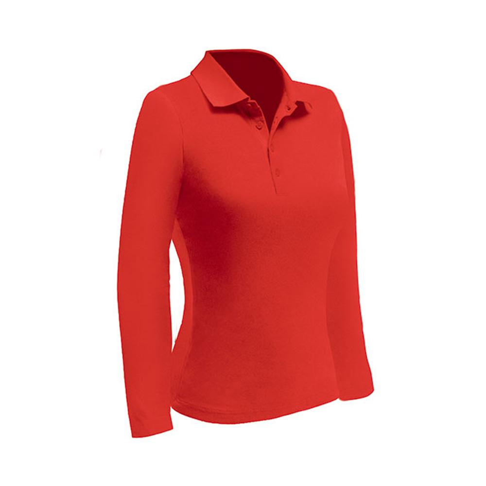 Nath Womens/Ladies Long-Sleeved Polo Shirt