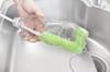 Sanko BO-48 Brush for Cleaning PET Bottles, Shiny Narrow Mouth Bottles, Pink, Surprise Fresh, Made in Japan, Total Length 41.5cm