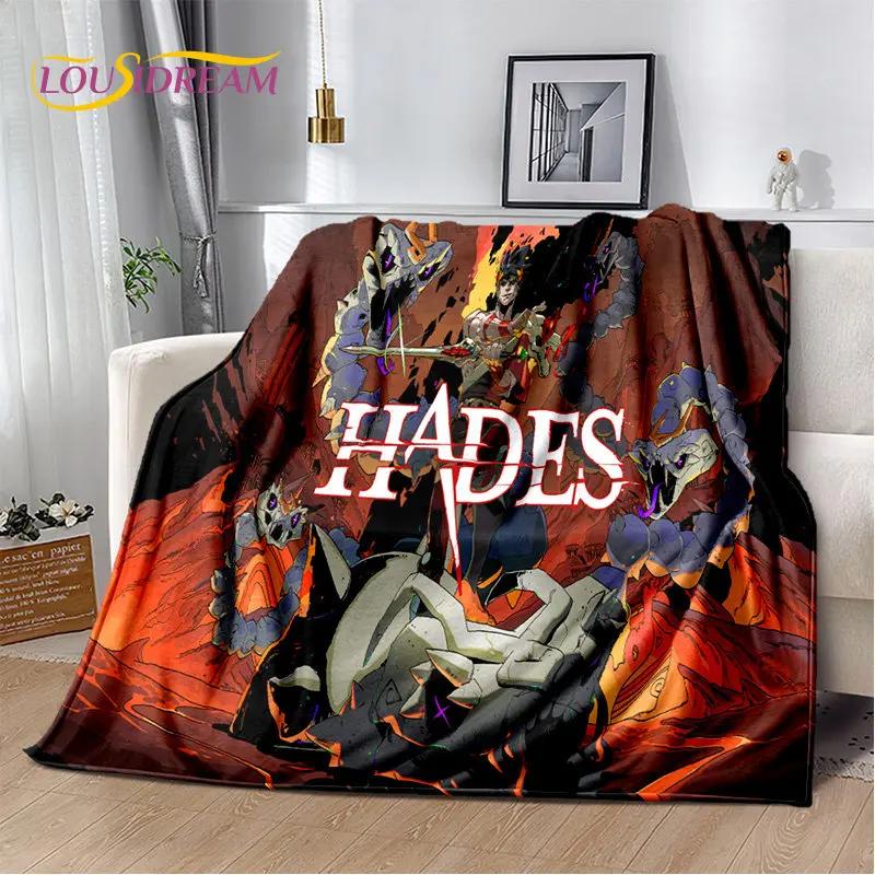 Hades Zagreus Game Gamer Soft Plush Blanket,Flannel Blanket Throw Blanket for Living Room Bedroom Bed Sofa Picnic Cover Kids