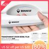 For Renault 2026 New Hub Caps 8Pcs Transparent Car Door Handle Bowl Decoration Badge Sticker For Renault Koleos Kadjar Scenic Me