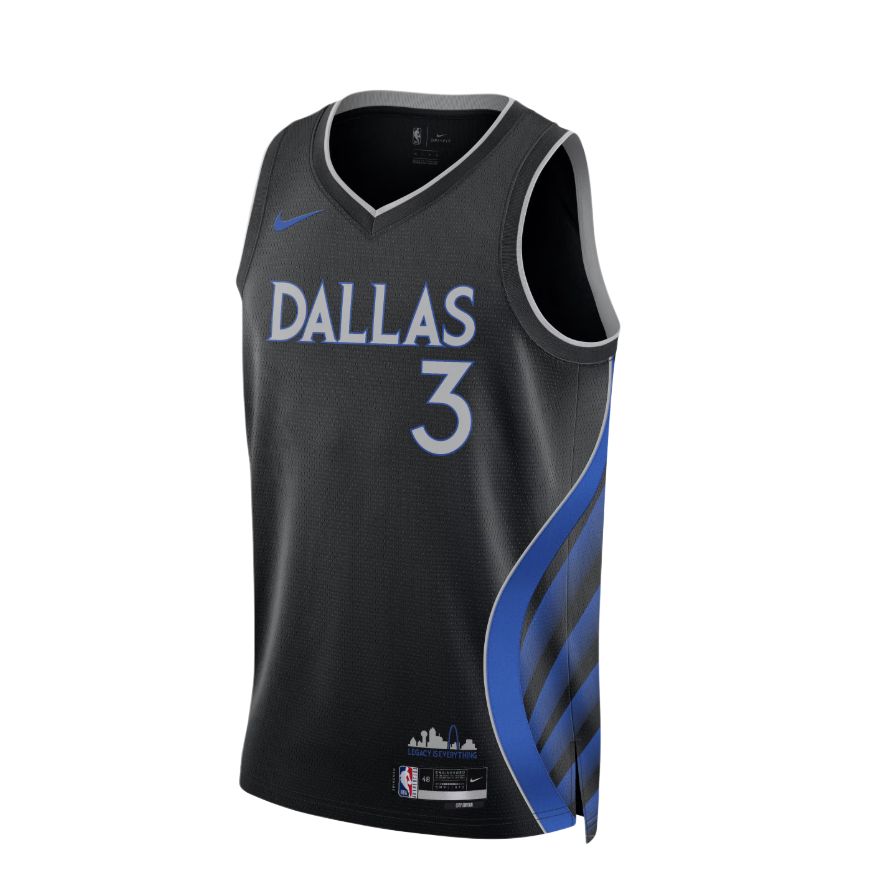 Nike Dri-Fit Nba Dallas Mavericks Legacy Is Everything 2025-26 Season City Edition V-Neck Casual Pullover Sleeveless Basketball Jersey HM5978-014