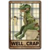 KENSILO Funny Donkey Bathroom Decor Nice Ass Metal Tin Sign Wall Decor Farmhouse Toilet Restroom Washroom Gift for Home