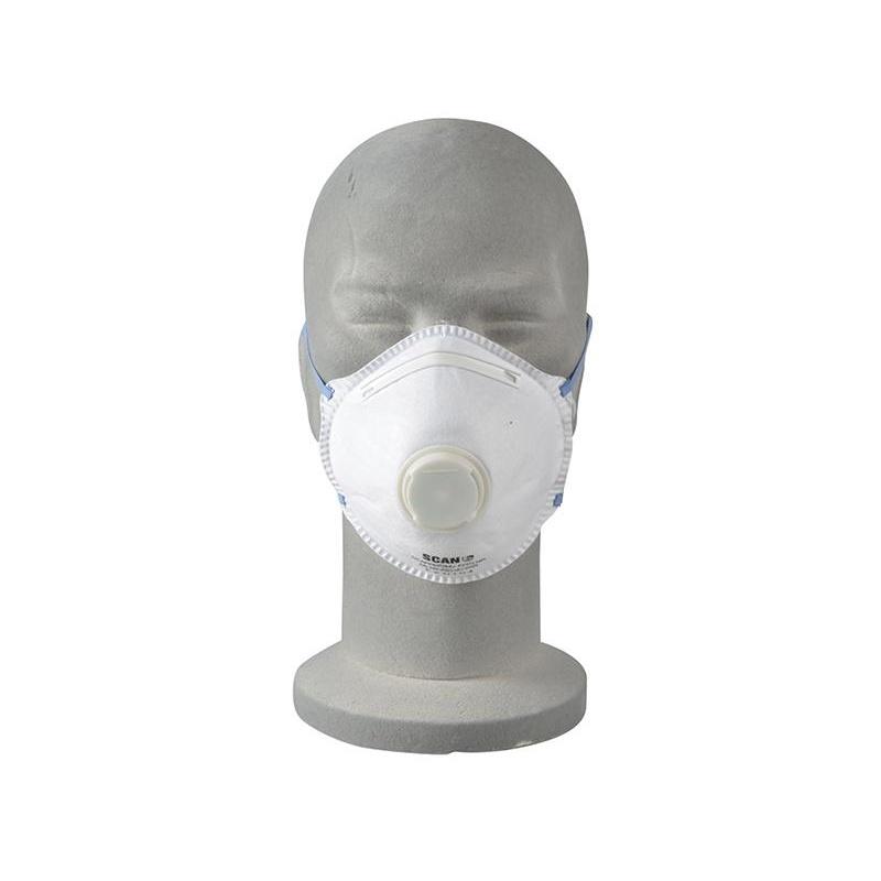 Scan Molded Valved Disposable Mask