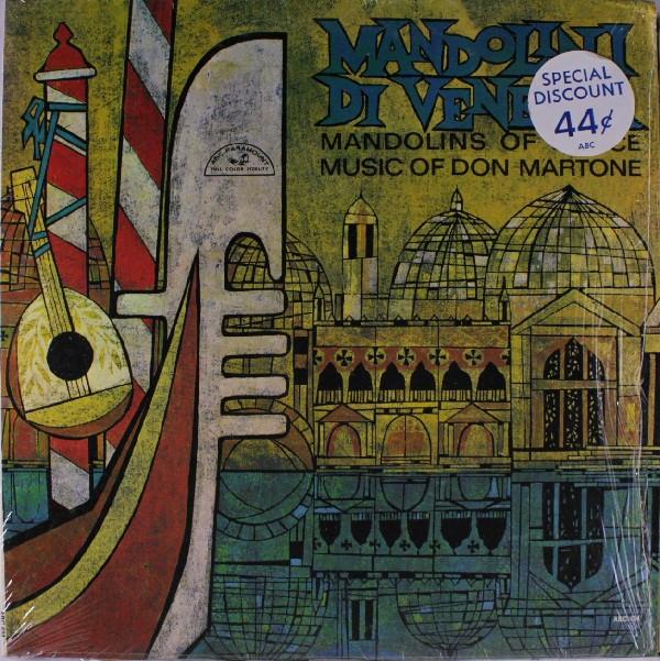 

LP Record DON MARTONE Mandolini Di Venezia Mandolins Of ABC434 ABCParamount 1962 US CountryFolk Used