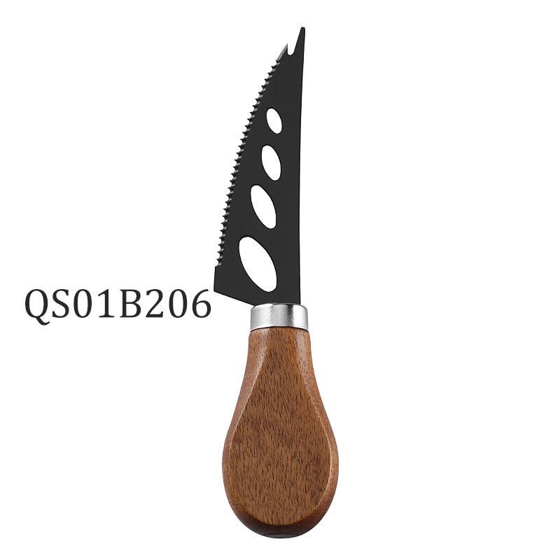 Edelstahl Käsemesser mit Bambusholzgriff Käseschneider KäseSchneider Butter Messer Küchen Backwerkzeug