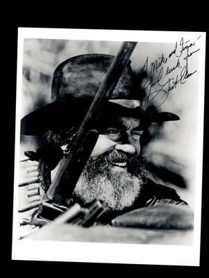 Jack Elam JSA Coa Signed 8x10 Photo Autograph