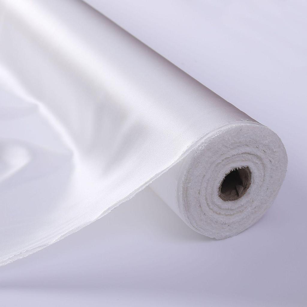 22 Momme Heavyweight Mulberry Silk Crepe Satin Fabric for Fashion Pajamas, 140cm Width