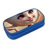 Astuccio Portapenne 3D Cartoon a Doppio Strato in Tessuto Blu Italiano Multifunzionale per Bambini/Bambine Miglior Regalo per Bambini