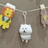 Selfdeprecating Bear Plush Toy With Short Pile Fabric For Backpack Decor
